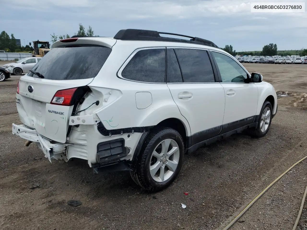 2013 Subaru Outback 2.5I Premium VIN: 4S4BRGBC6D3276830 Lot: 62549095
