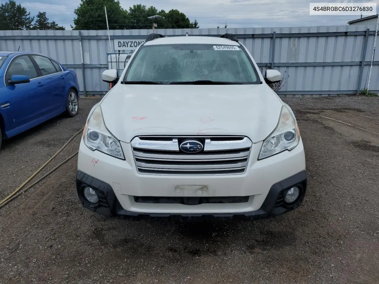 2013 Subaru Outback 2.5I Premium VIN: 4S4BRGBC6D3276830 Lot: 62549095