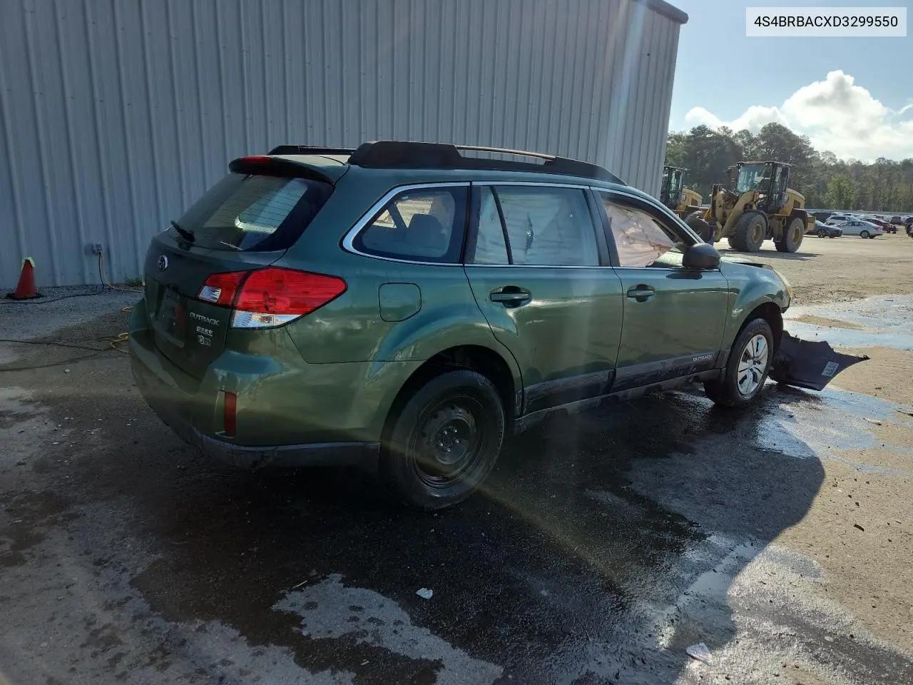 2013 Subaru Outback 2.5I VIN: 4S4BRBACXD3299550 Lot: 62676465
