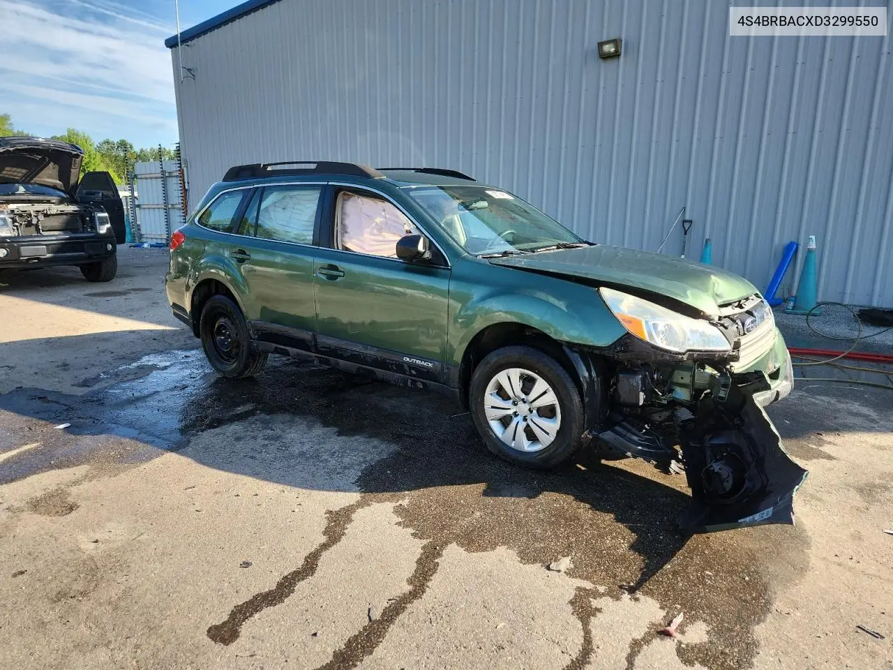 2013 Subaru Outback 2.5I VIN: 4S4BRBACXD3299550 Lot: 62676465