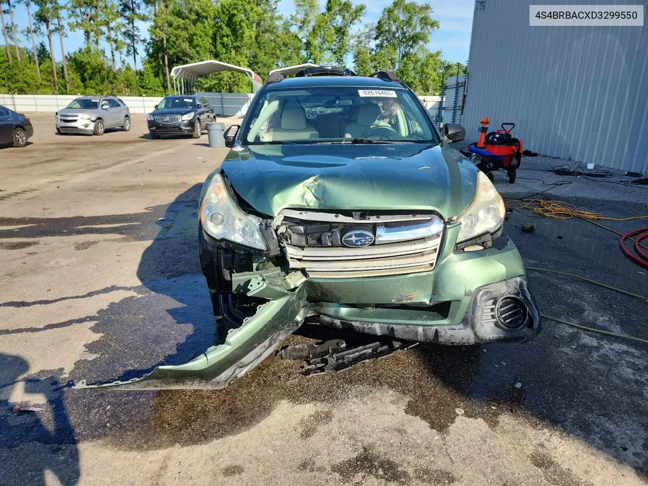 2013 Subaru Outback 2.5I VIN: 4S4BRBACXD3299550 Lot: 62676465