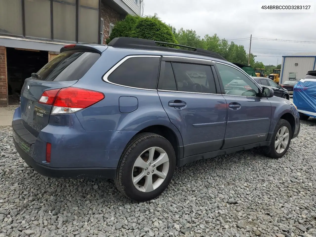 2013 Subaru Outback 2.5I Premium VIN: 4S4BRBCC0D3283127 Lot: 62704235