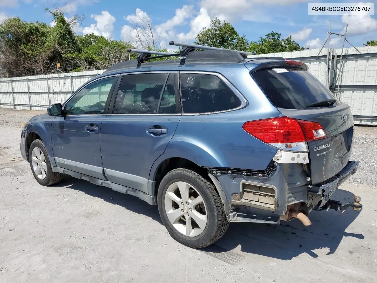 2013 Subaru Outback 2.5I Premium VIN: 4S4BRBCC5D3276707 Lot: 62745505