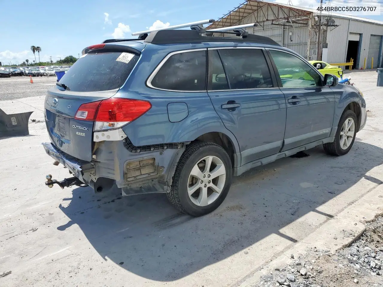 2013 Subaru Outback 2.5I Premium VIN: 4S4BRBCC5D3276707 Lot: 62745505