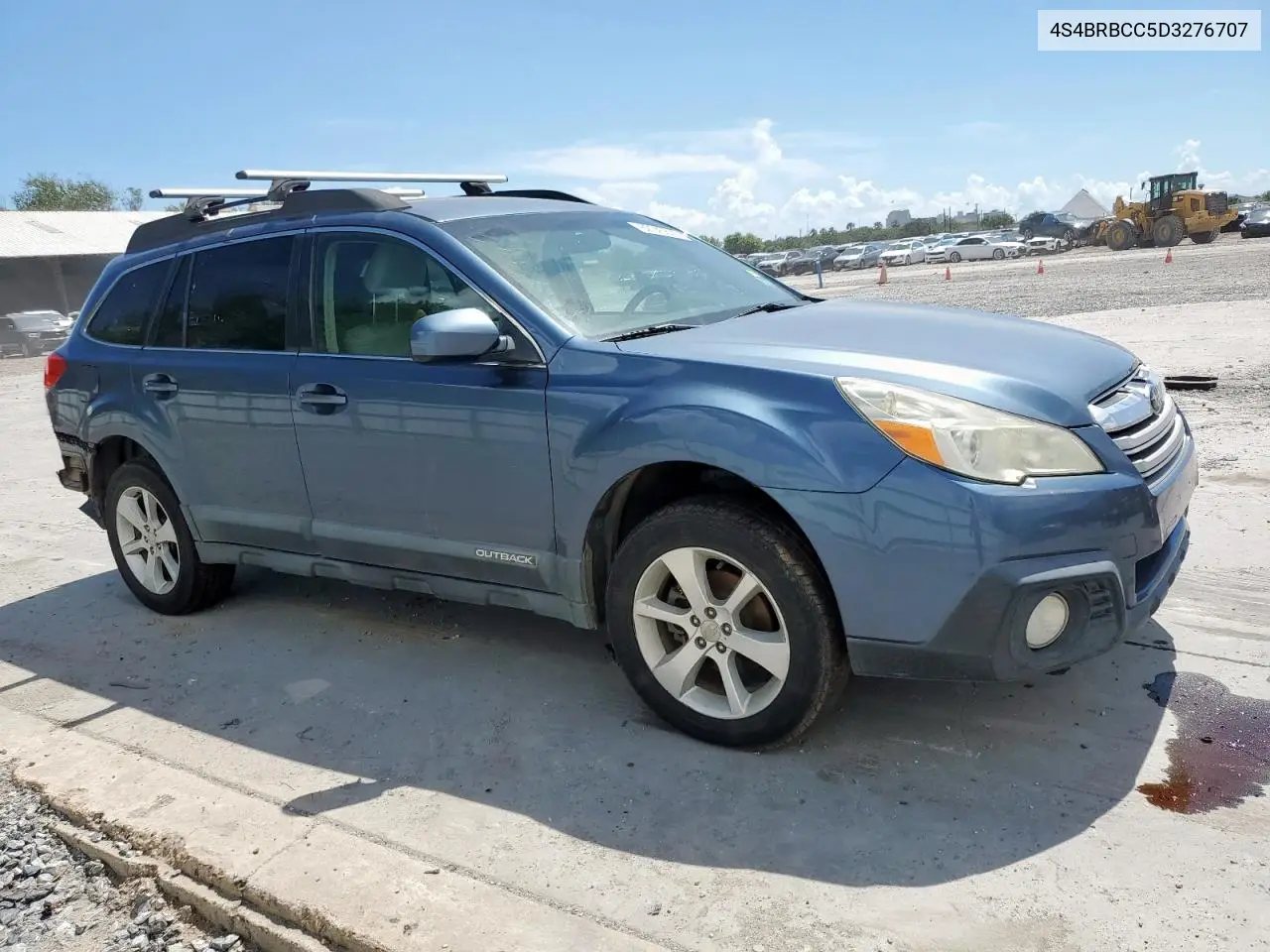 2013 Subaru Outback 2.5I Premium VIN: 4S4BRBCC5D3276707 Lot: 62745505