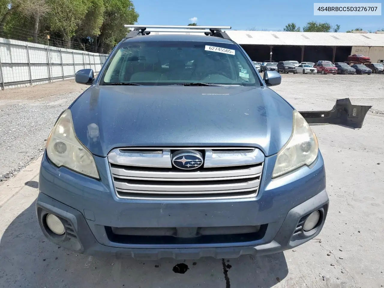 2013 Subaru Outback 2.5I Premium VIN: 4S4BRBCC5D3276707 Lot: 62745505