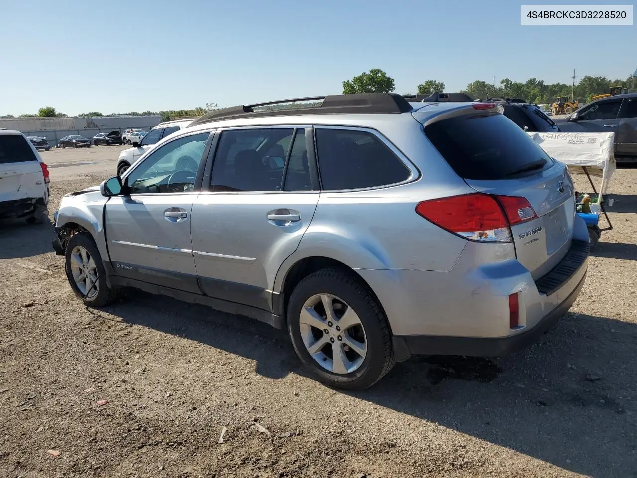 2013 Subaru Outback 2.5I Limited VIN: 4S4BRCKC3D3228520 Lot: 63146415
