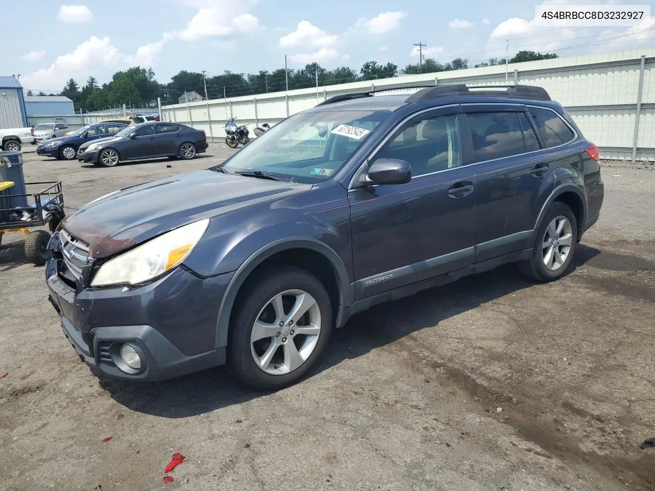 2013 Subaru Outback 2.5I Premium VIN: 4S4BRBCC8D3232927 Lot: 63192545