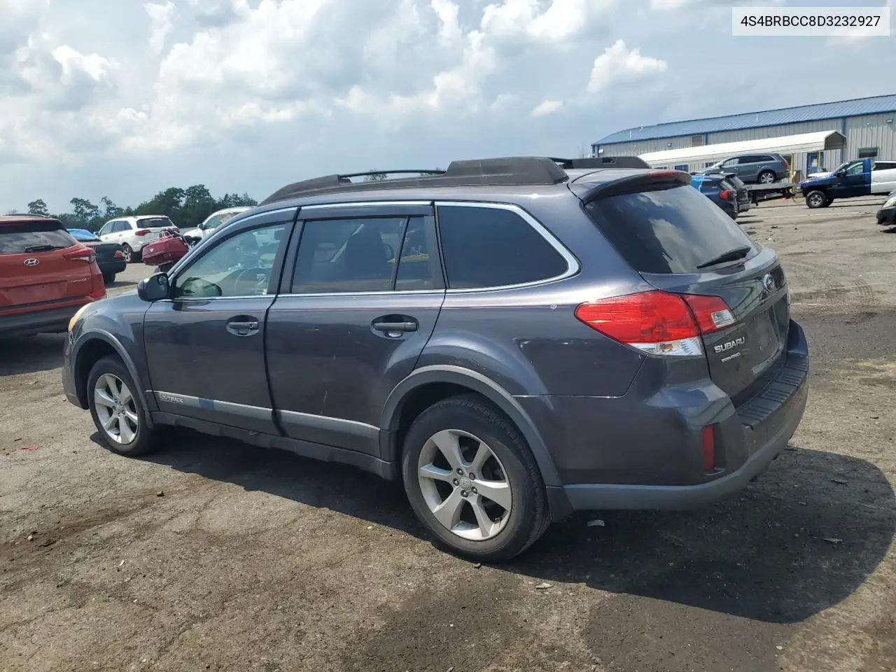 2013 Subaru Outback 2.5I Premium VIN: 4S4BRBCC8D3232927 Lot: 63192545