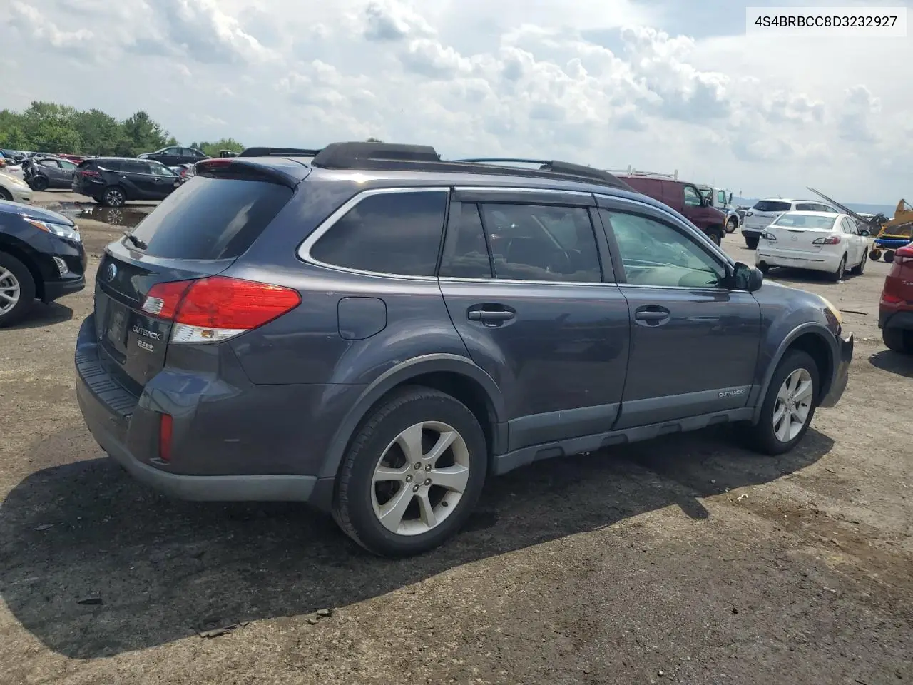 2013 Subaru Outback 2.5I Premium VIN: 4S4BRBCC8D3232927 Lot: 63192545
