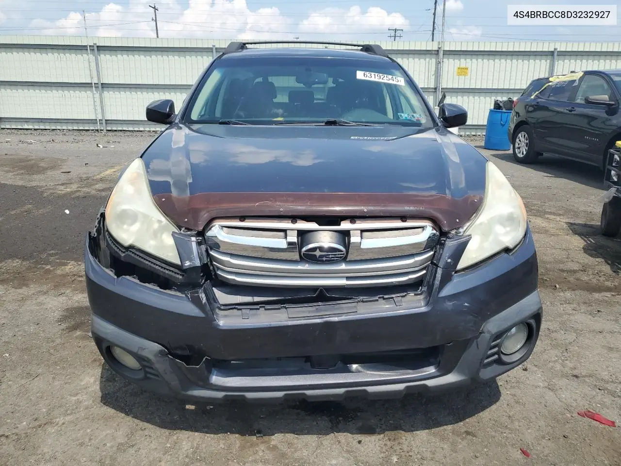 2013 Subaru Outback 2.5I Premium VIN: 4S4BRBCC8D3232927 Lot: 63192545