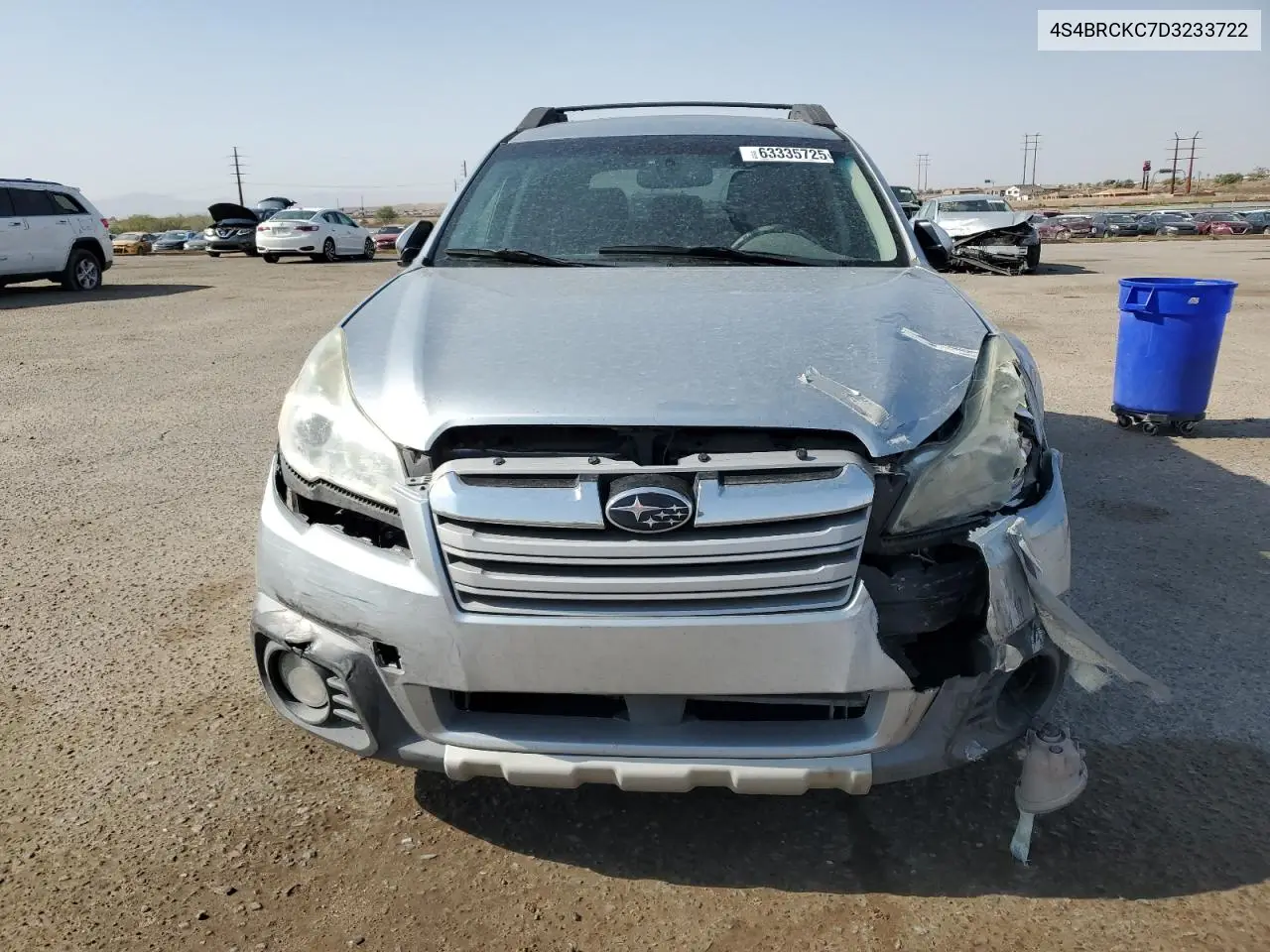 4S4BRCKC7D3233722 2013 Subaru Outback 2.5I Limited