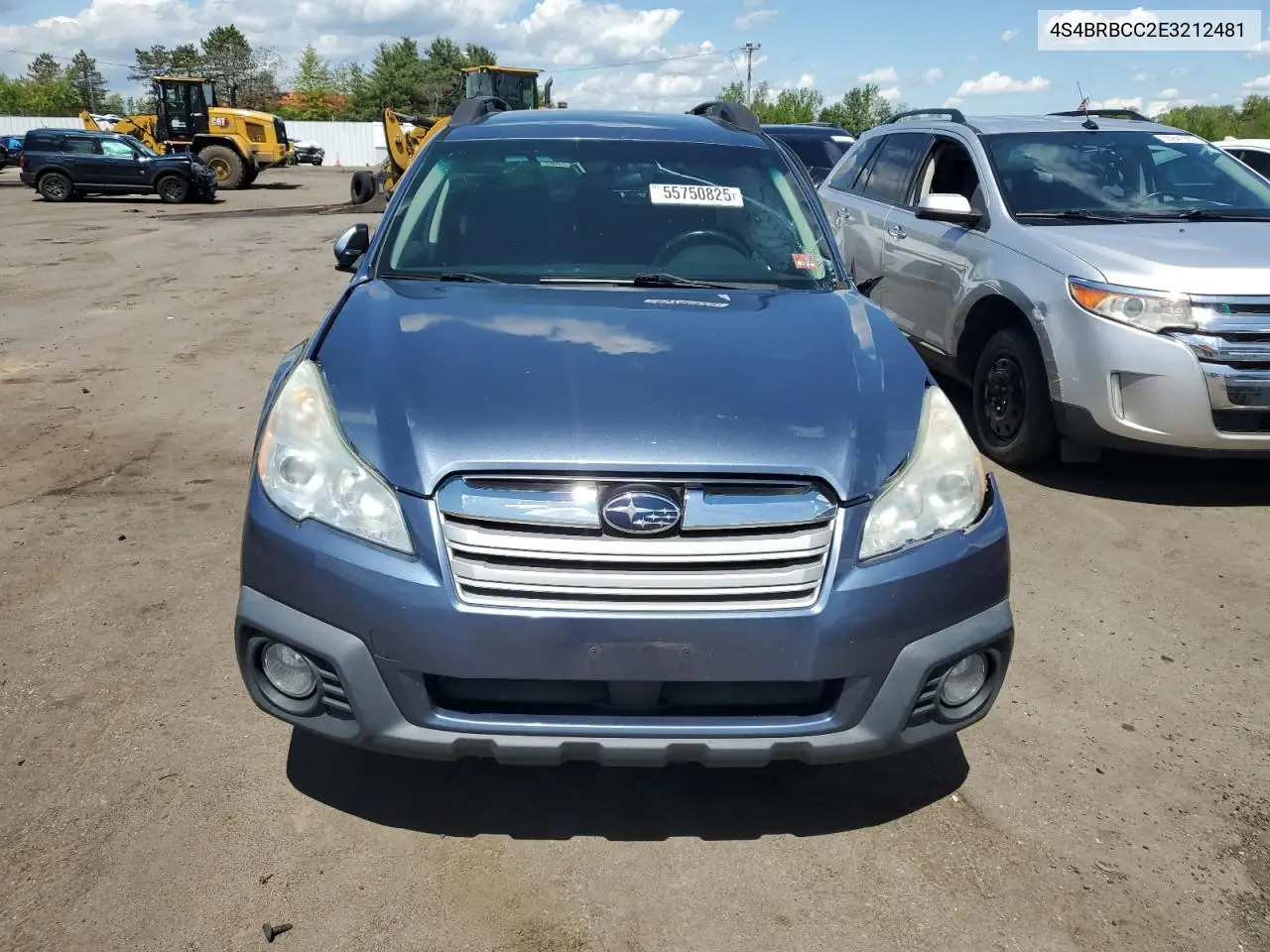 2014 Subaru Outback 2.5I Premium VIN: 4S4BRBCC2E3212481 Lot: 55750825