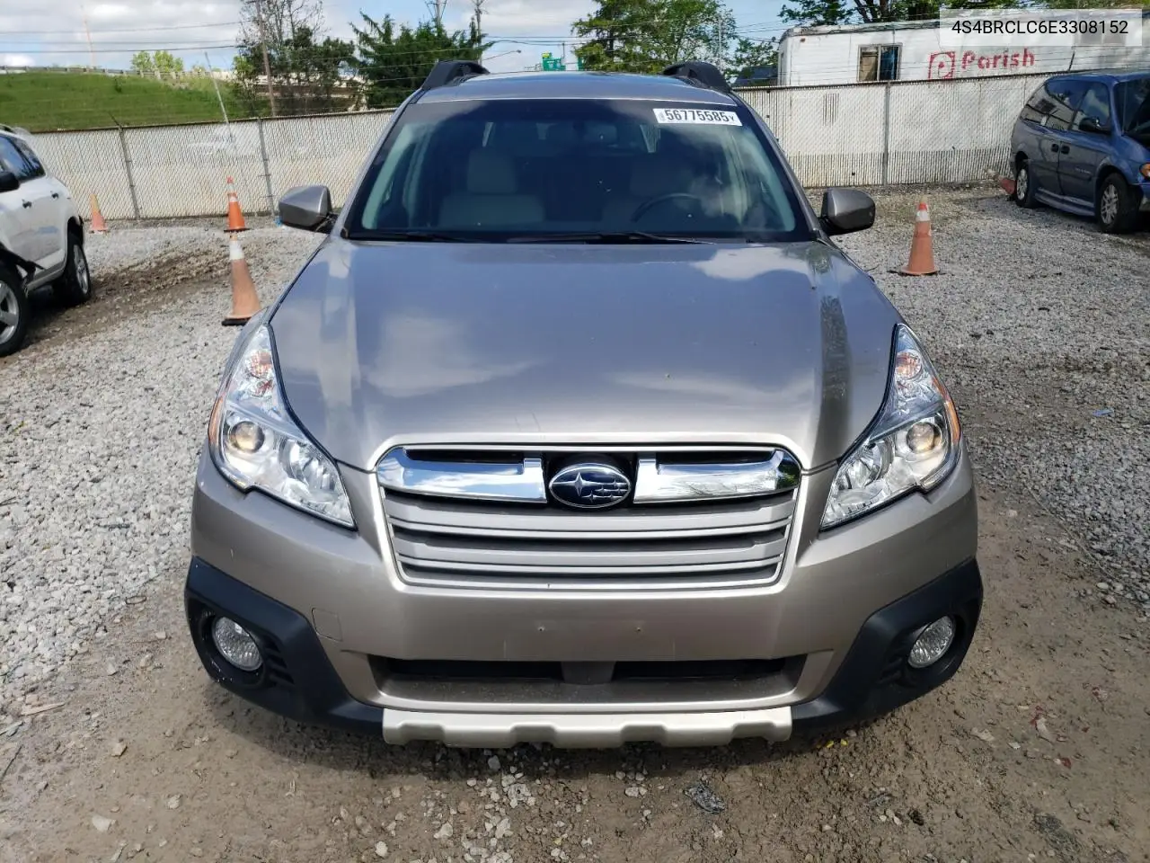 2014 Subaru Outback 2.5I Limited VIN: 4S4BRCLC6E3308152 Lot: 56775585