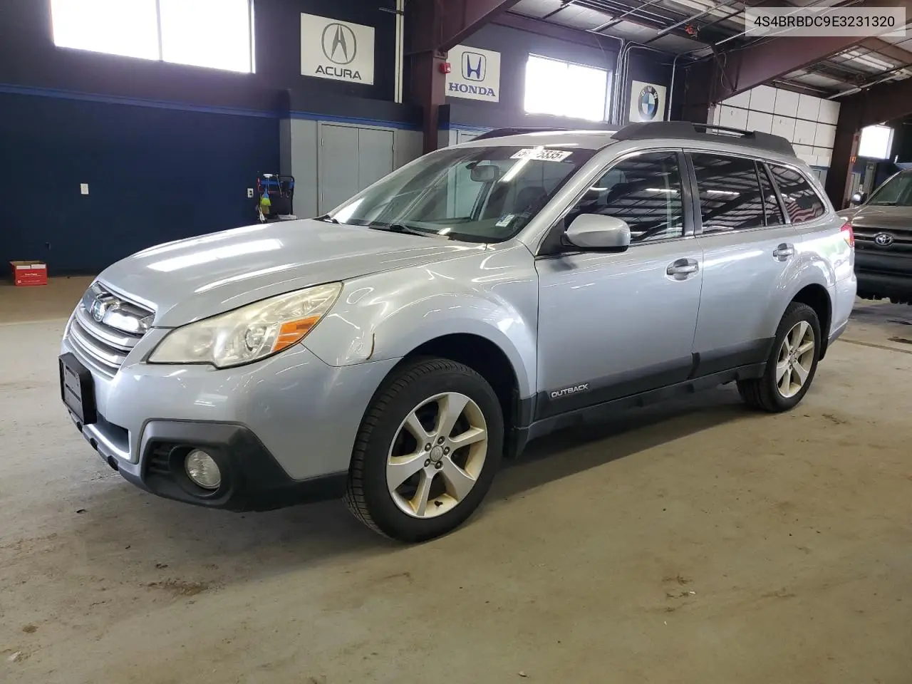 2014 Subaru Outback 2.5I Premium VIN: 4S4BRBDC9E3231320 Lot: 56886335