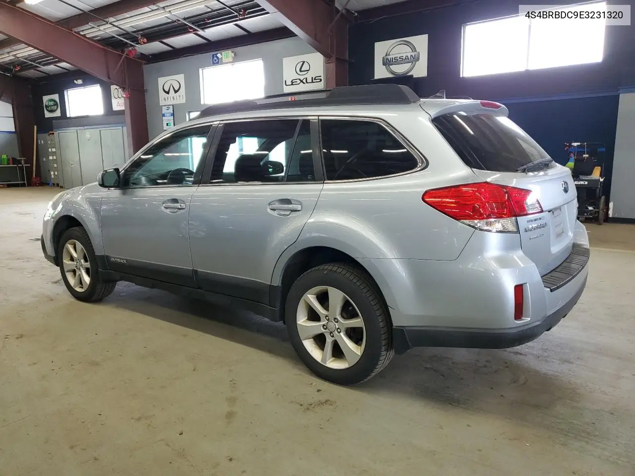2014 Subaru Outback 2.5I Premium VIN: 4S4BRBDC9E3231320 Lot: 56886335