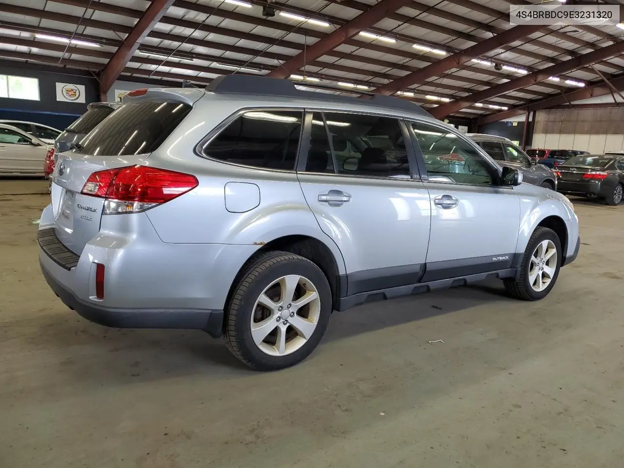 2014 Subaru Outback 2.5I Premium VIN: 4S4BRBDC9E3231320 Lot: 56886335