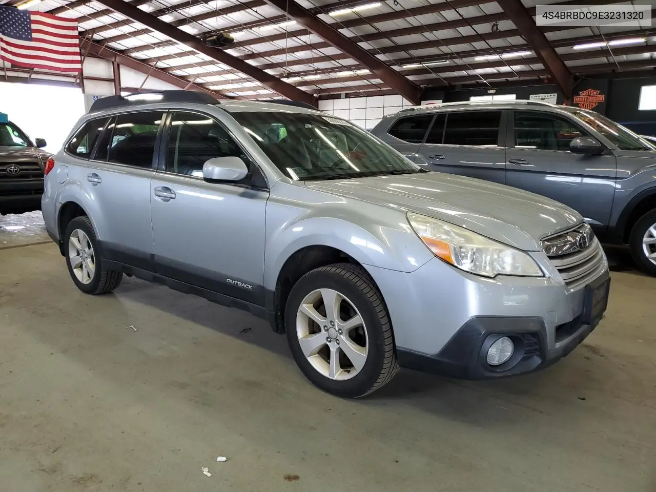 2014 Subaru Outback 2.5I Premium VIN: 4S4BRBDC9E3231320 Lot: 56886335