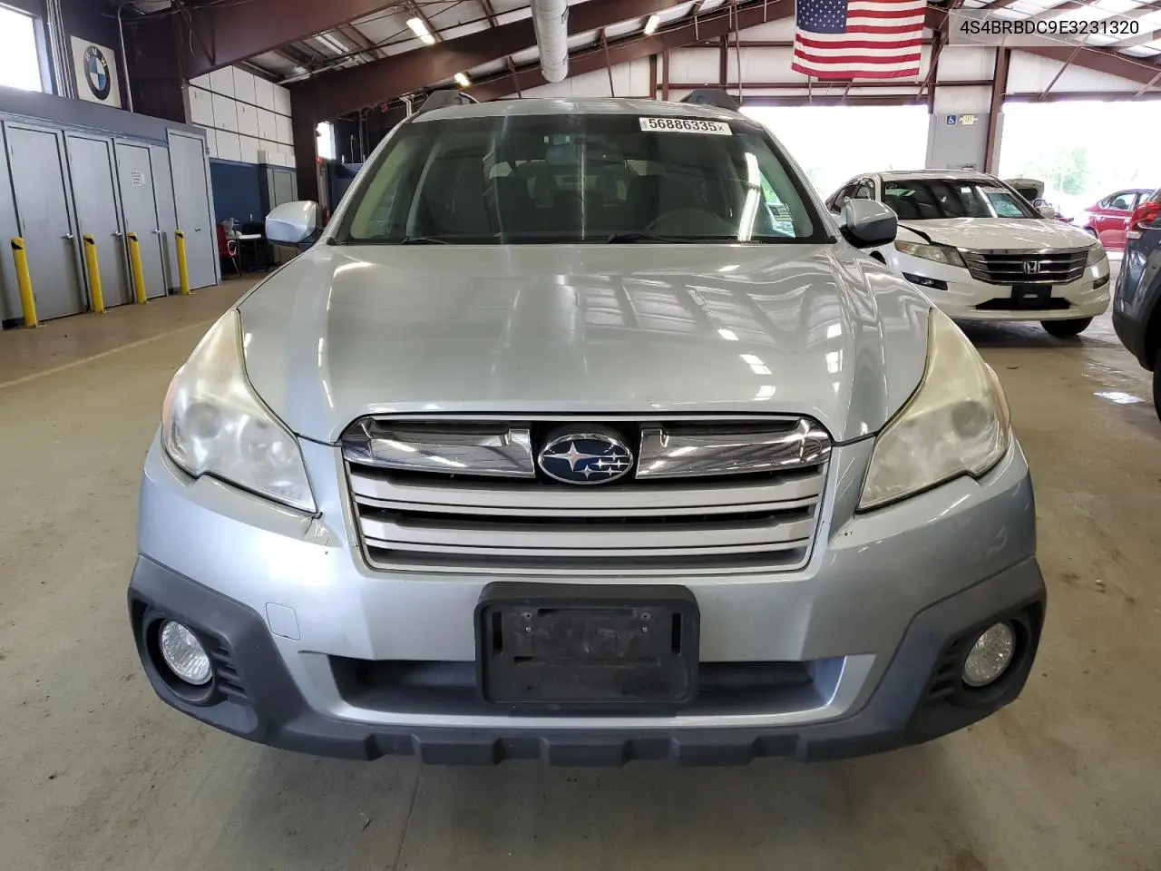 2014 Subaru Outback 2.5I Premium VIN: 4S4BRBDC9E3231320 Lot: 56886335