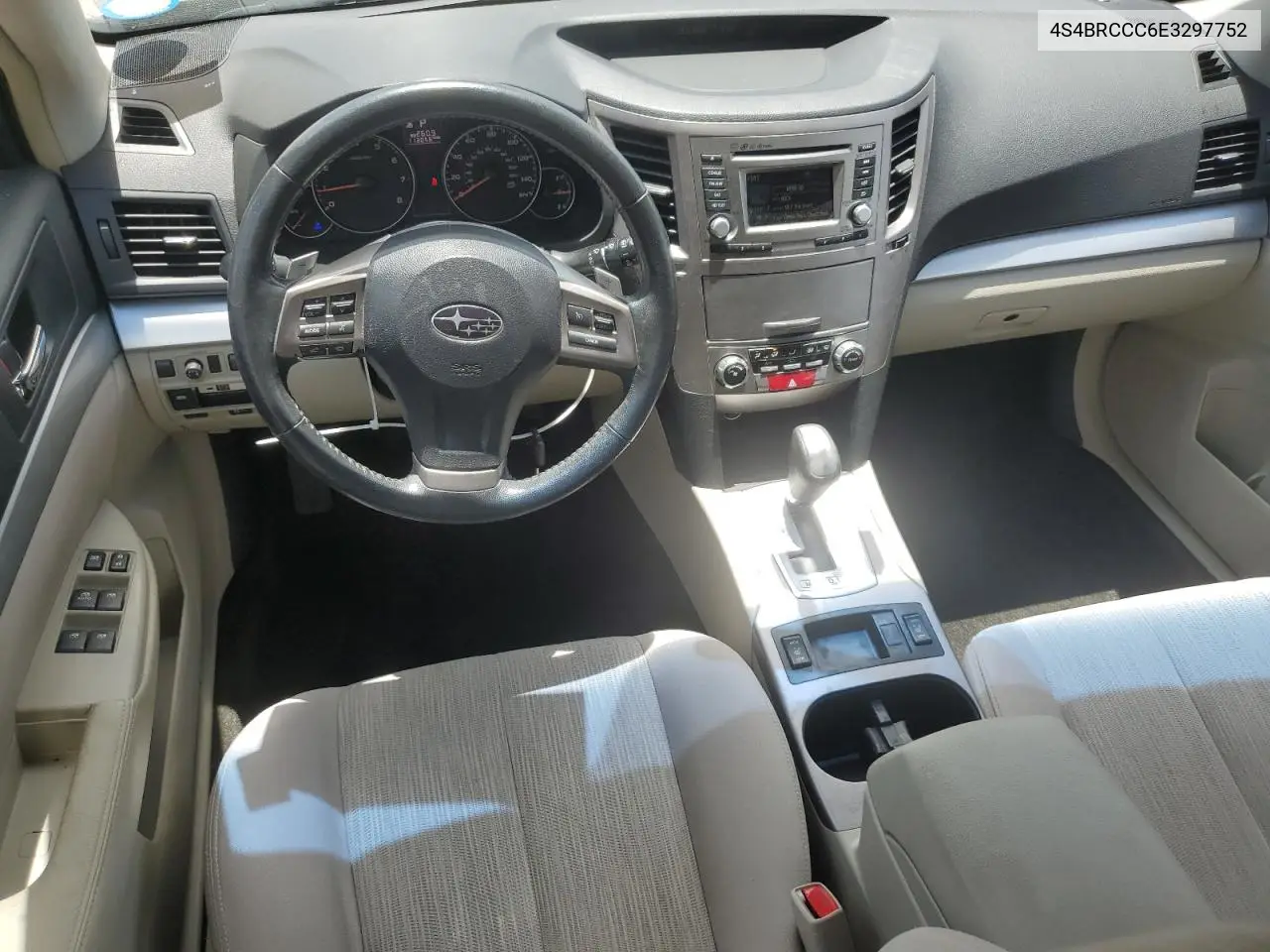 2014 Subaru Outback 2.5I Premium VIN: 4S4BRCCC6E3297752 Lot: 56890305