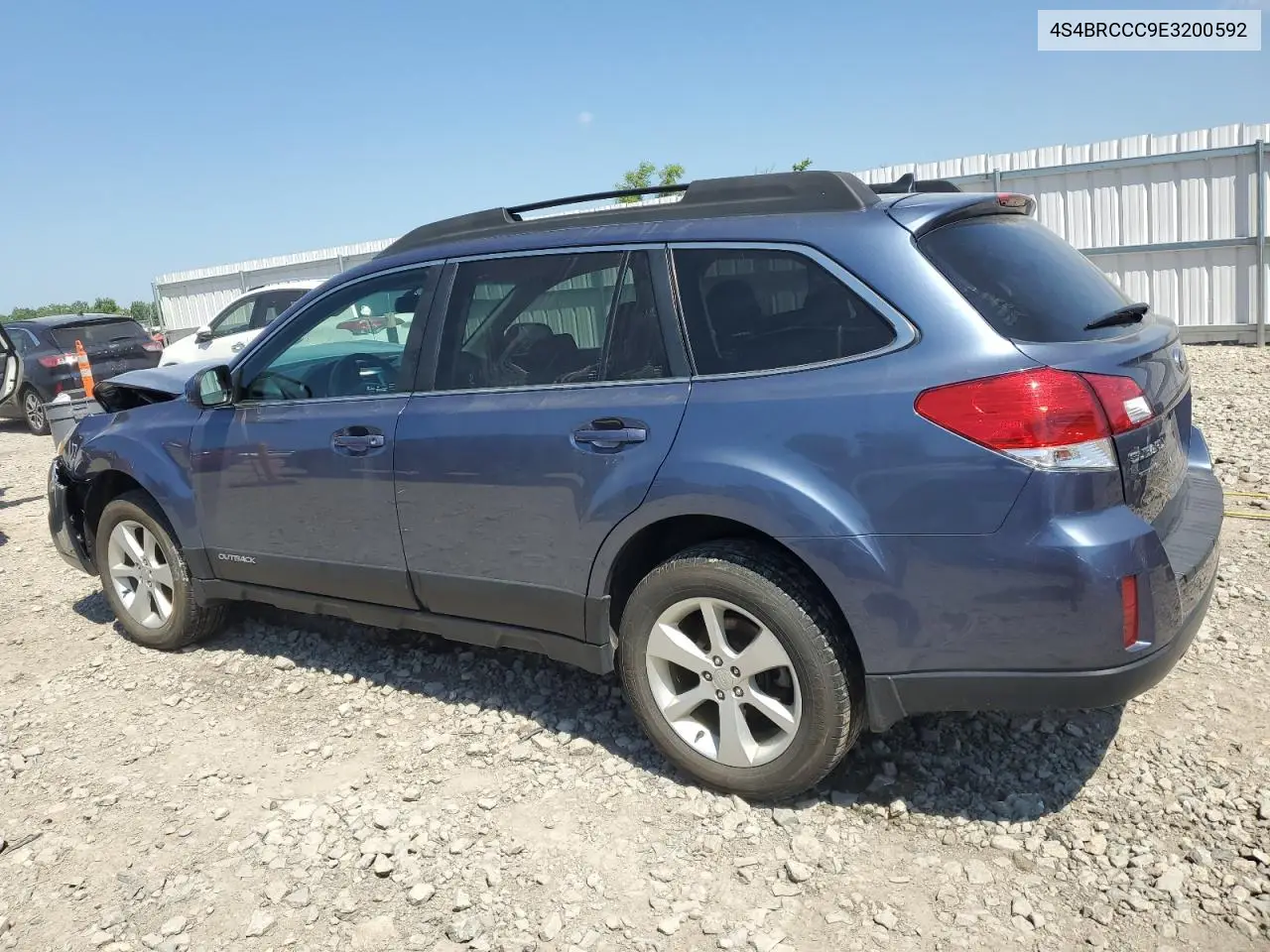 2014 Subaru Outback 2.5I Premium VIN: 4S4BRCCC9E3200592 Lot: 62769835
