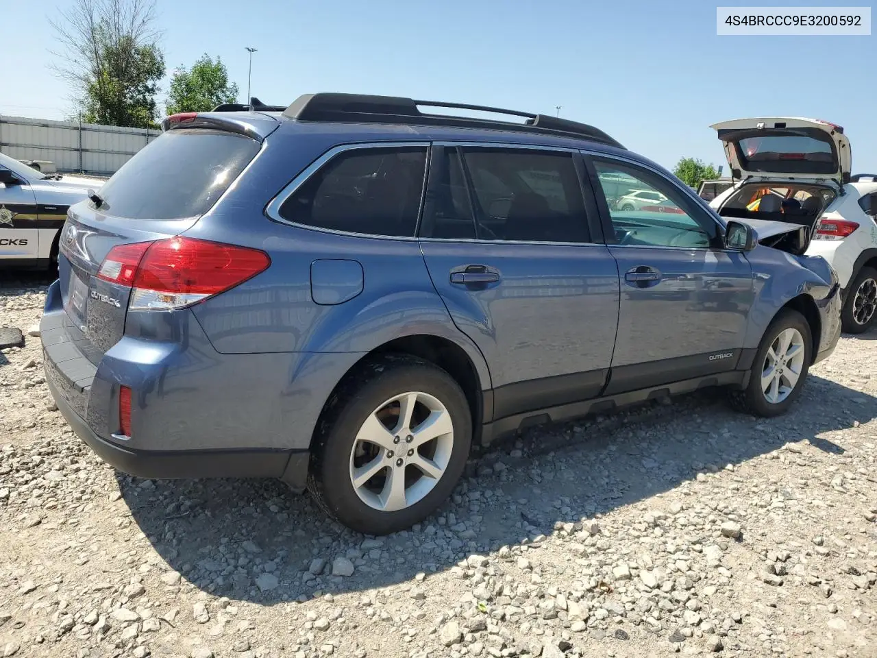 2014 Subaru Outback 2.5I Premium VIN: 4S4BRCCC9E3200592 Lot: 62769835
