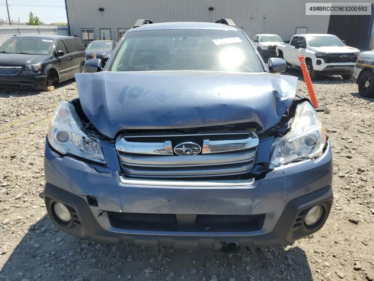 2014 Subaru Outback 2.5I Premium VIN: 4S4BRCCC9E3200592 Lot: 62769835