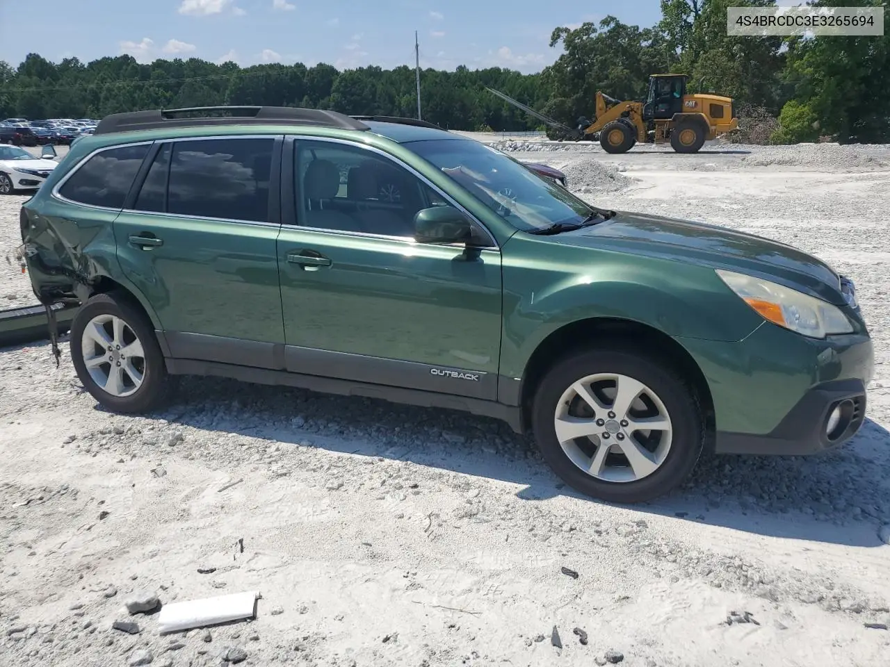 2014 Subaru Outback 2.5I Premium VIN: 4S4BRCDC3E3265694 Lot: 62934585