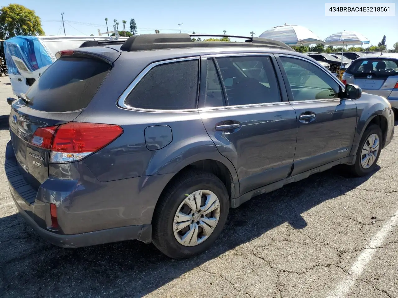 2014 Subaru Outback 2.5I VIN: 4S4BRBAC4E3218561 Lot: 62953355