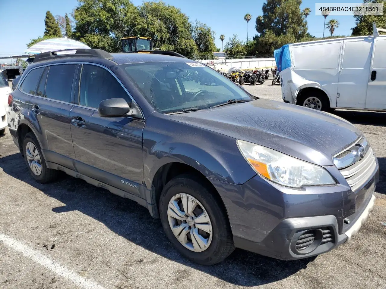 2014 Subaru Outback 2.5I VIN: 4S4BRBAC4E3218561 Lot: 62953355