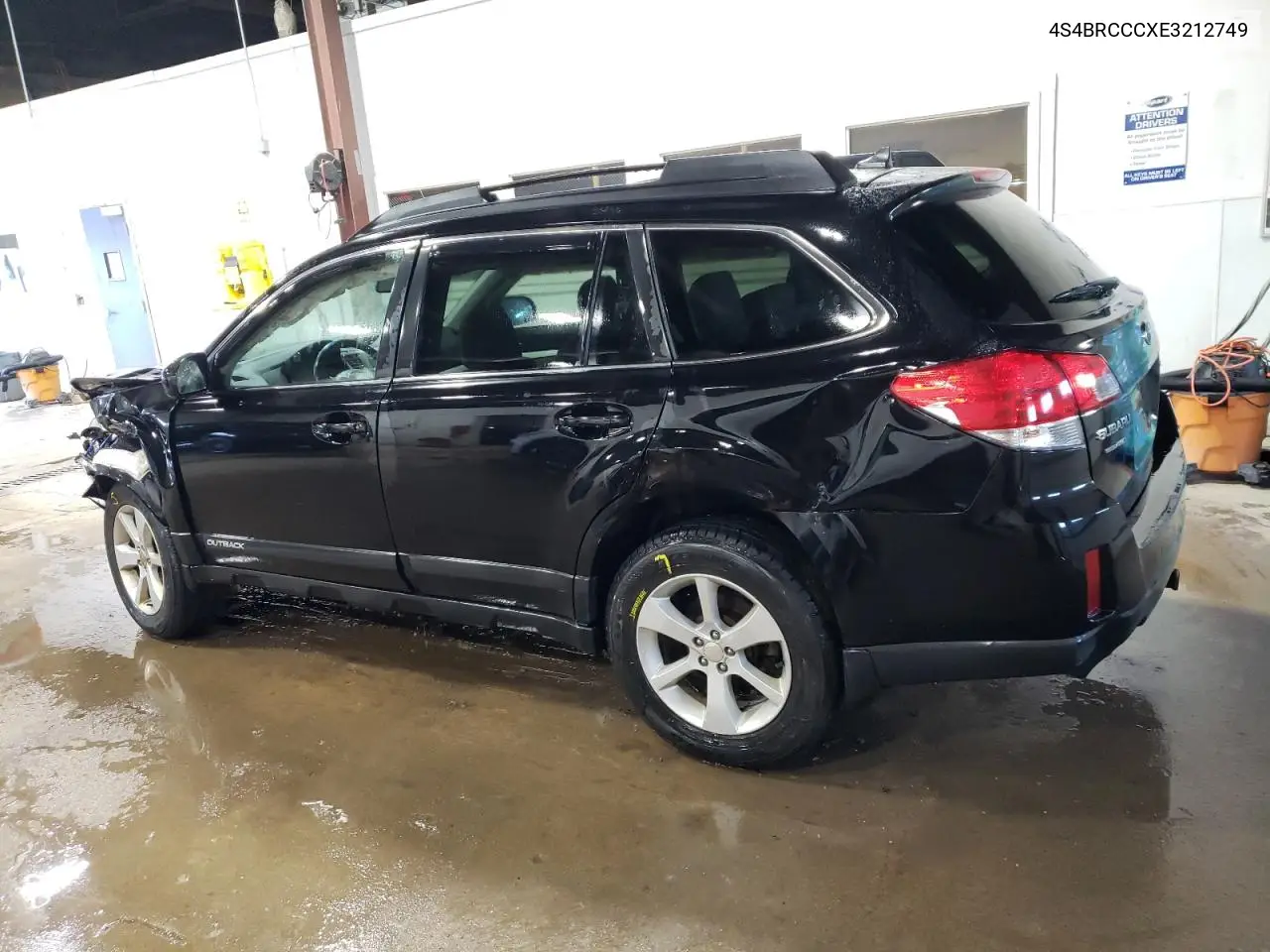 2014 Subaru Outback 2.5I Premium VIN: 4S4BRCCCXE3212749 Lot: 63041855