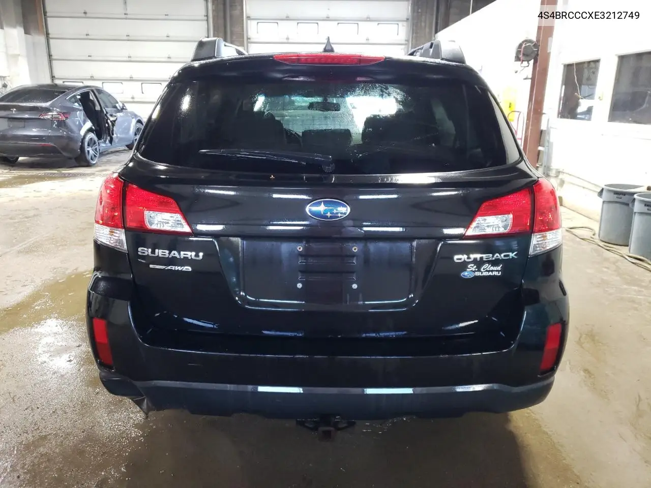2014 Subaru Outback 2.5I Premium VIN: 4S4BRCCCXE3212749 Lot: 63041855