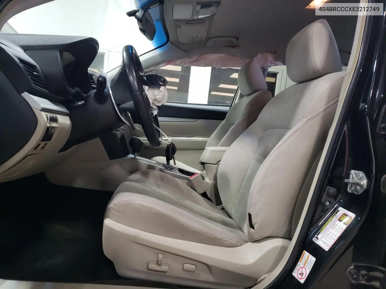 2014 Subaru Outback 2.5I Premium VIN: 4S4BRCCCXE3212749 Lot: 63041855