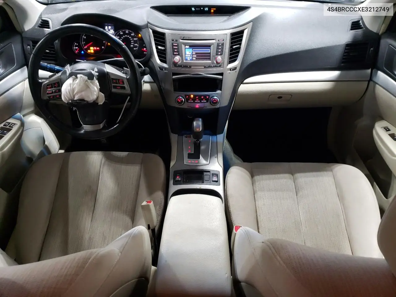 2014 Subaru Outback 2.5I Premium VIN: 4S4BRCCCXE3212749 Lot: 63041855