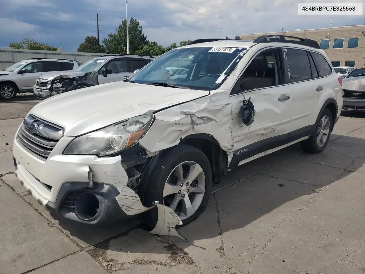 2014 Subaru Outback 2.5I Limited VIN: 4S4BRBPC7E3256681 Lot: 63121025