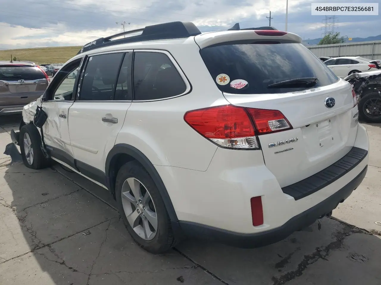 2014 Subaru Outback 2.5I Limited VIN: 4S4BRBPC7E3256681 Lot: 63121025