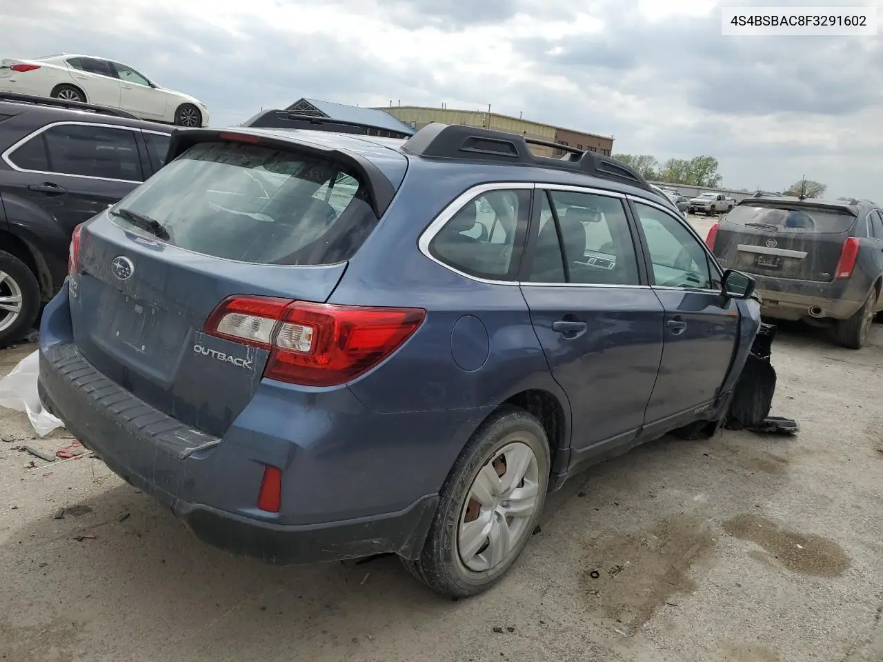 2015 Subaru Outback 2.5I VIN: 4S4BSBAC8F3291602 Lot: 53555395