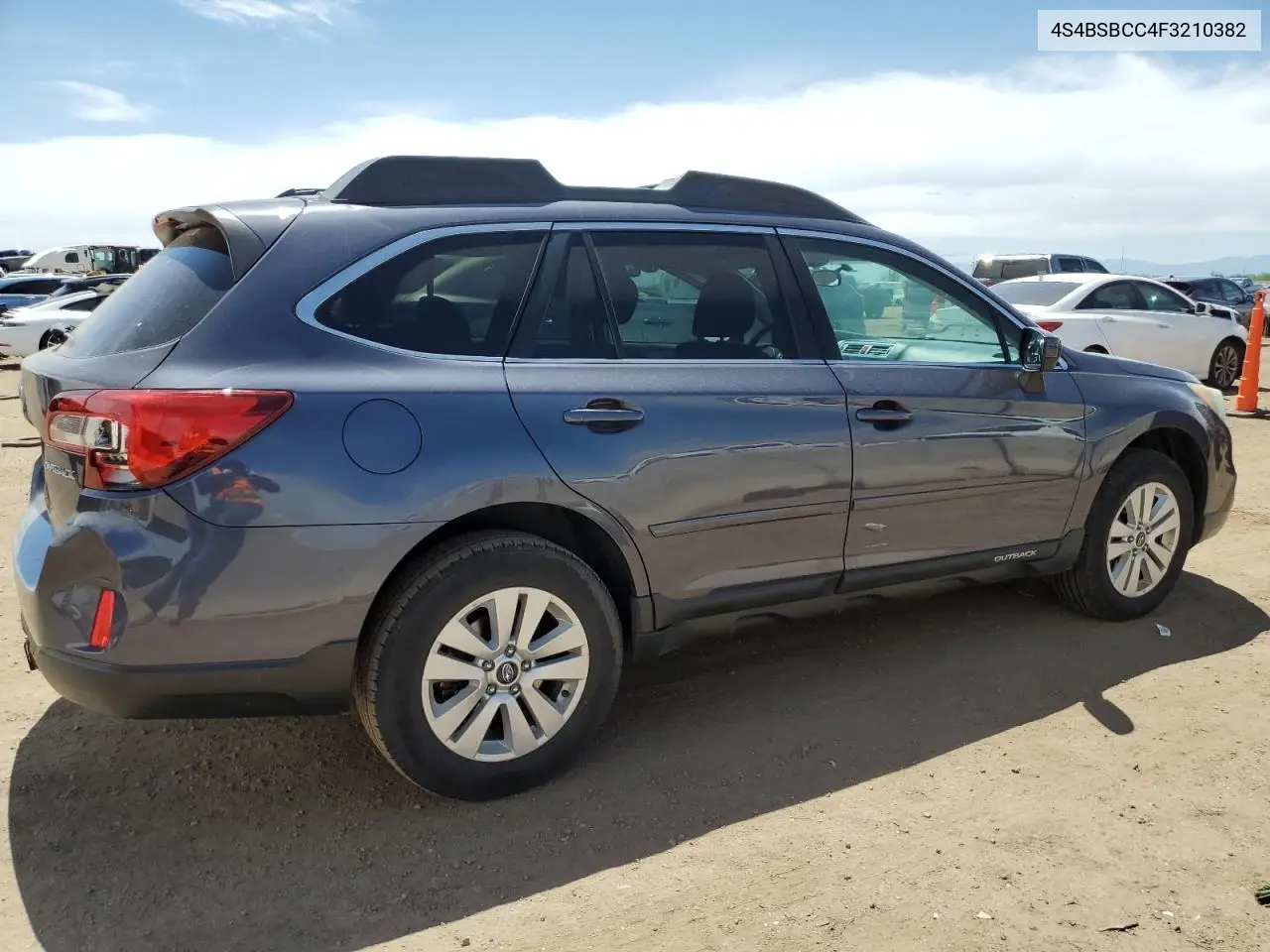 2015 Subaru Outback 2.5I Premium VIN: 4S4BSBCC4F3210382 Lot: 56550135