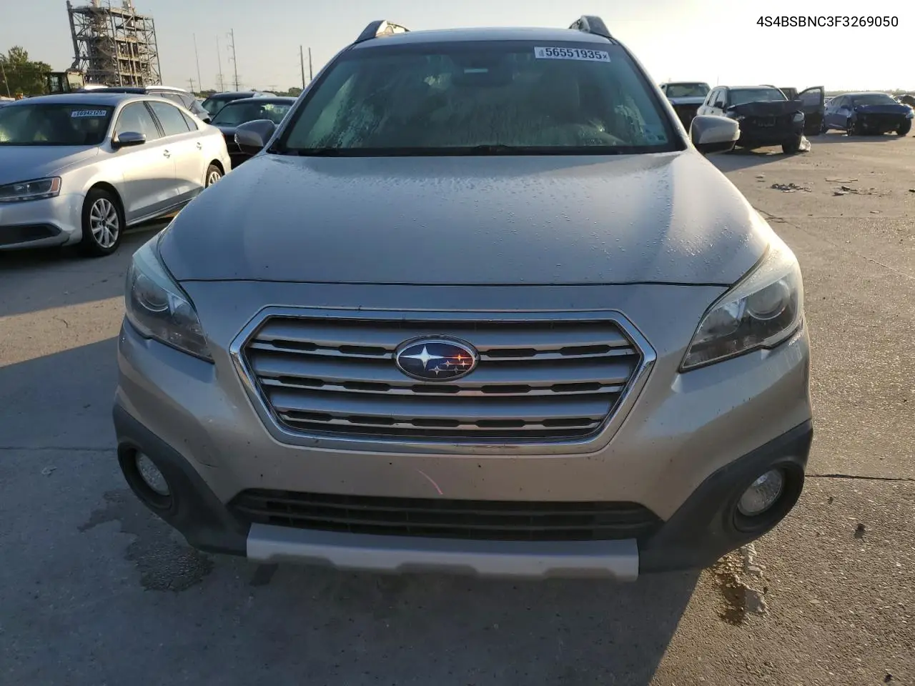 2015 Subaru Outback 2.5I Limited VIN: 4S4BSBNC3F3269050 Lot: 56551935