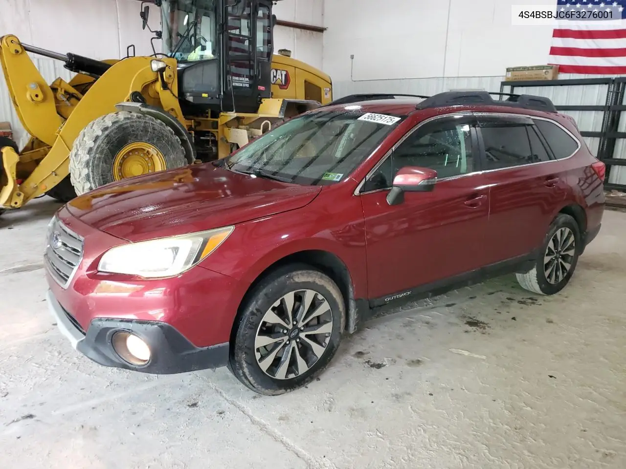 2015 Subaru Outback 2.5I Limited VIN: 4S4BSBJC6F3276001 Lot: 56625175