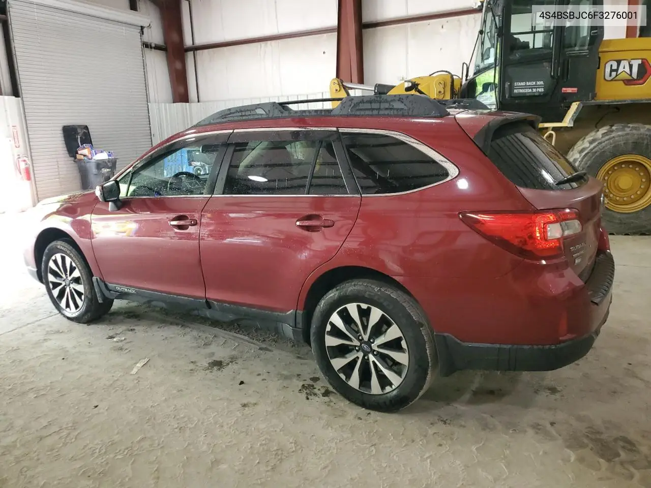 2015 Subaru Outback 2.5I Limited VIN: 4S4BSBJC6F3276001 Lot: 56625175