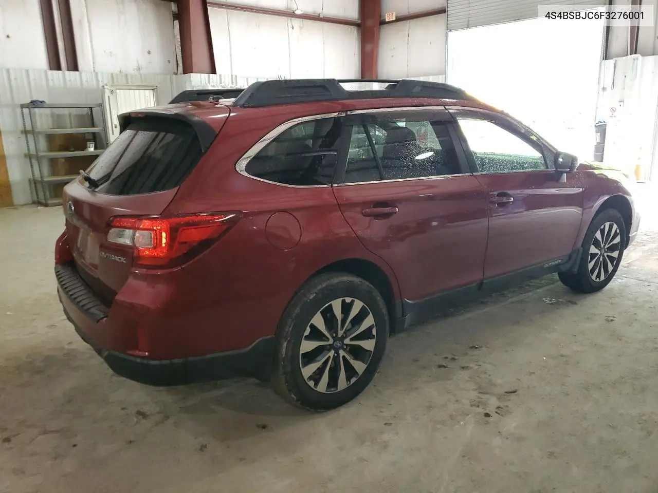 2015 Subaru Outback 2.5I Limited VIN: 4S4BSBJC6F3276001 Lot: 56625175