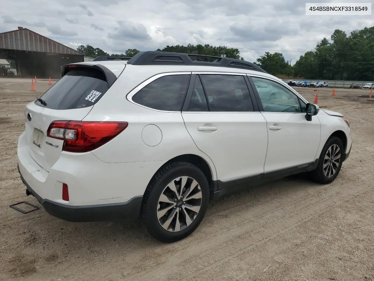 2015 Subaru Outback 2.5I Limited VIN: 4S4BSBNCXF3318549 Lot: 56695375