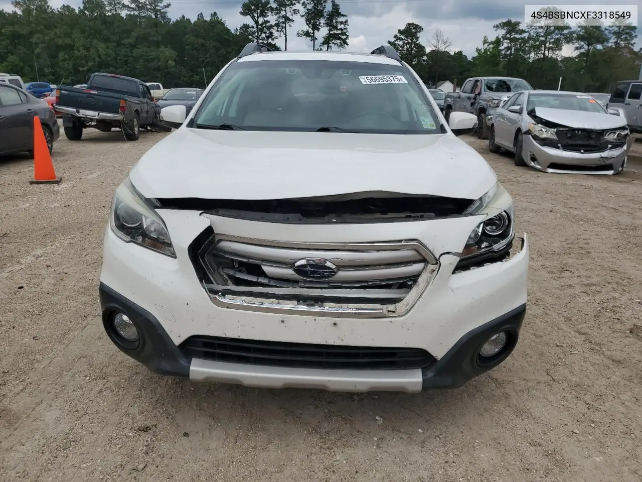 2015 Subaru Outback 2.5I Limited VIN: 4S4BSBNCXF3318549 Lot: 56695375