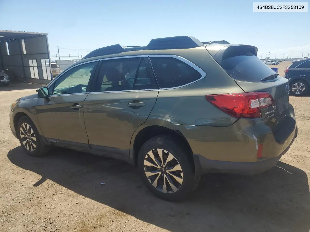 2015 Subaru Outback 2.5I Limited VIN: 4S4BSBJC2F3258109 Lot: 56755885