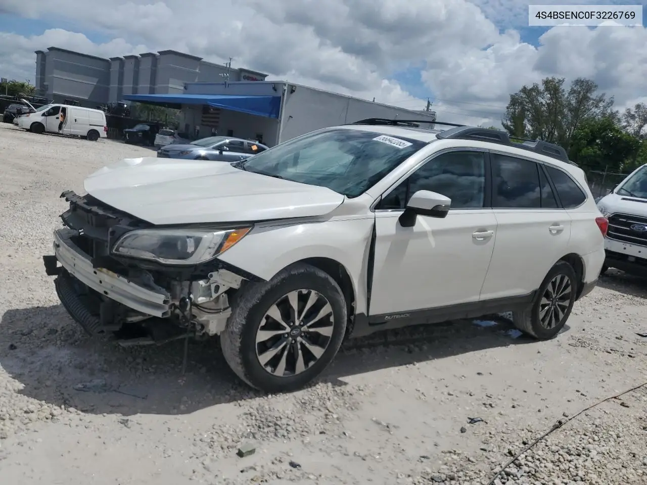 2015 Subaru Outback 3.6R Limited VIN: 4S4BSENC0F3226769 Lot: 56842285