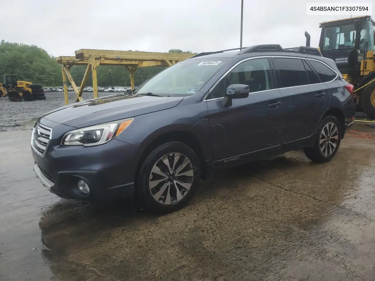 2015 Subaru Outback 2.5I Limited VIN: 4S4BSANC1F3307594 Lot: 56996625
