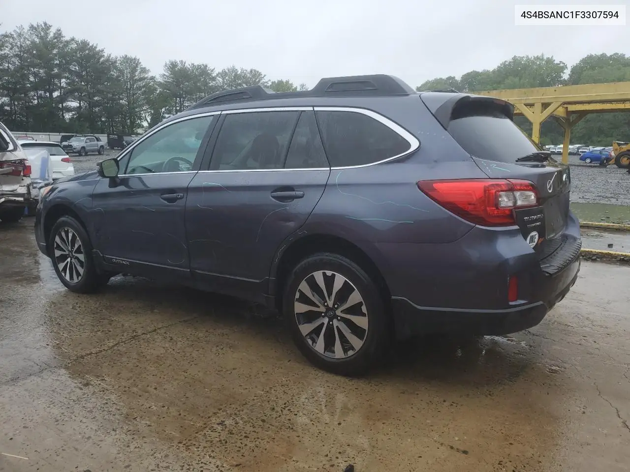 2015 Subaru Outback 2.5I Limited VIN: 4S4BSANC1F3307594 Lot: 56996625