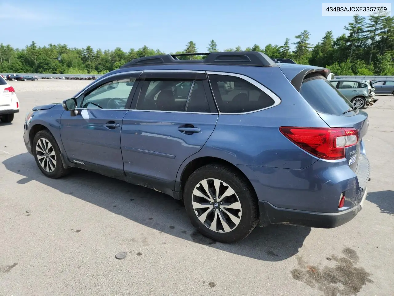 2015 Subaru Outback 2.5I Limited VIN: 4S4BSAJCXF3357769 Lot: 61326025