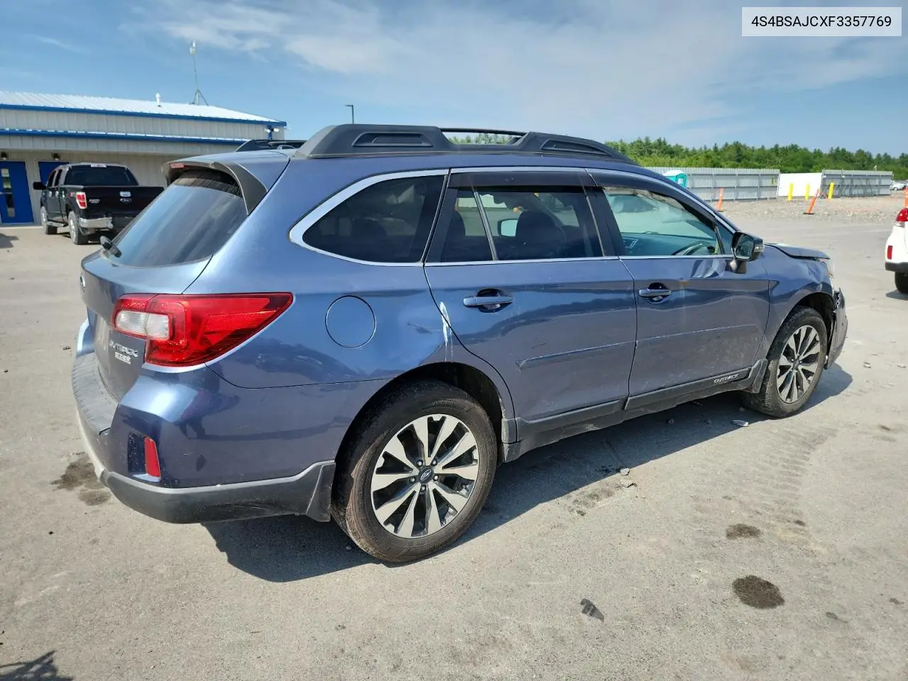 2015 Subaru Outback 2.5I Limited VIN: 4S4BSAJCXF3357769 Lot: 61326025